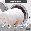 Quilted Waterproof Mattress Protector, JOMWEN Extra Deep Mattress Topper, Fitted