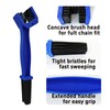 Runseaway 3PCS Bike Motorcycle Chain Cleaning Brush, Universal Gear Scrubber