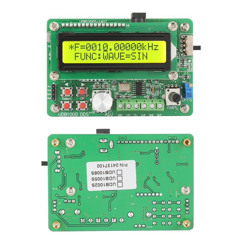 UDB1005S AC100-240V Waveform Function Signal Generator DDS Module(5MHz )