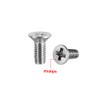 sourcing map M3x8mm Flat Head Machine Screws, Phillips Cross Screw,