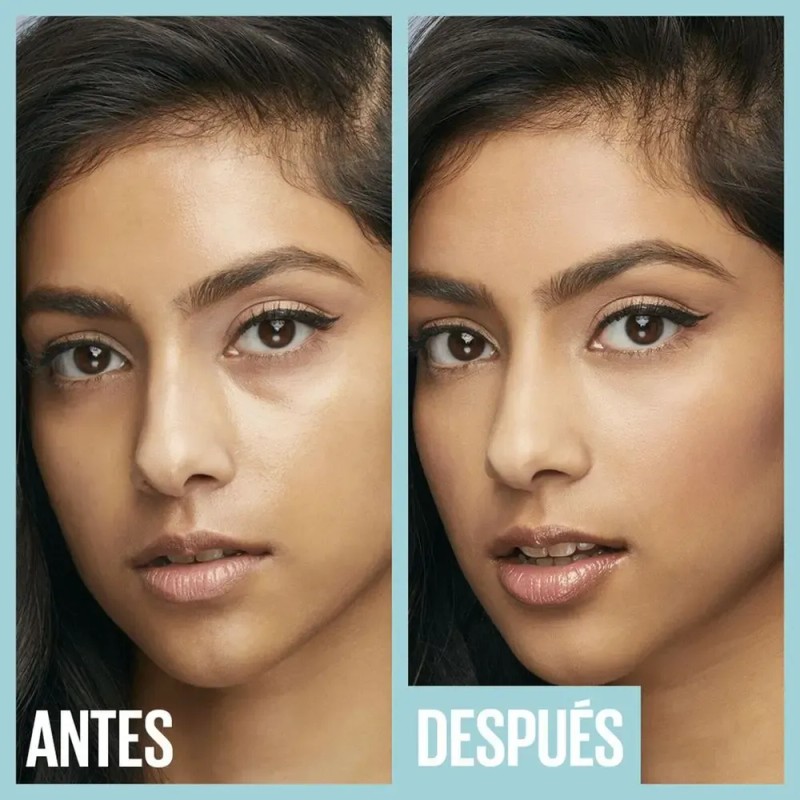 Maybelline Base Maquillaje Polvo Fit Me, control brillo, protector solar,