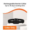FLYSPEAR Wireless Pet Barrier - Rechargeable Indoor Barrier with 6
