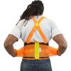 JORESTECH High visibility Back Support Belt with reflective strips (Medium)