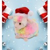 DolliBu Santa Rainbow Sheep Stuffed Animal Plush Toy - Super