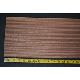 Ribbon Stripe Sapele Wood Veneer Sheets 8.5 x 39 inches 1/42nd