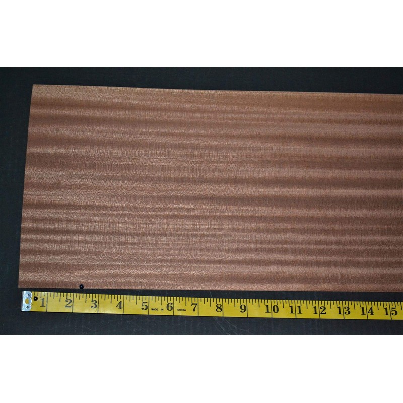Ribbon Stripe Sapele Wood Veneer Sheets 8.5 x 39 inches