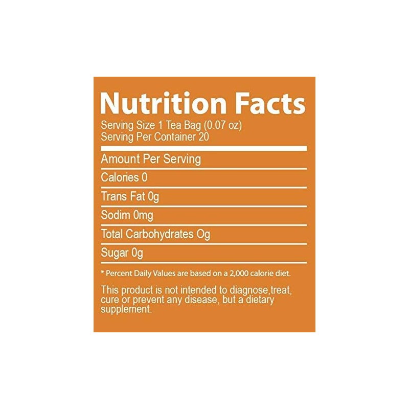 GT Tea Cholesterol Tea Premium Blend, 1.4 Ounces Box (20