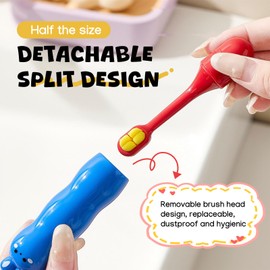 Woyuosn Toothbrush Travel Containers (Family (girl))