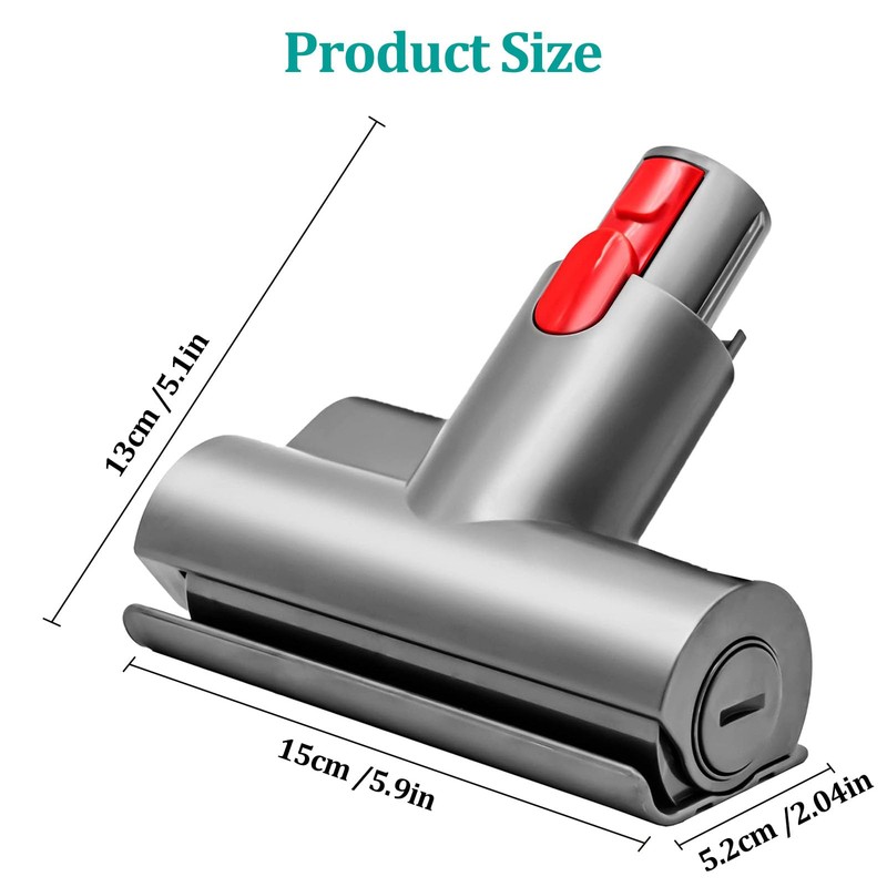 PCOMBEU For Dyson Mattress Tool, Upholstery Cordless Vacuum Attachments with
