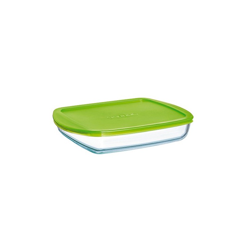 Pyrex Cook & Store Glass rectangular Dish shallow version high