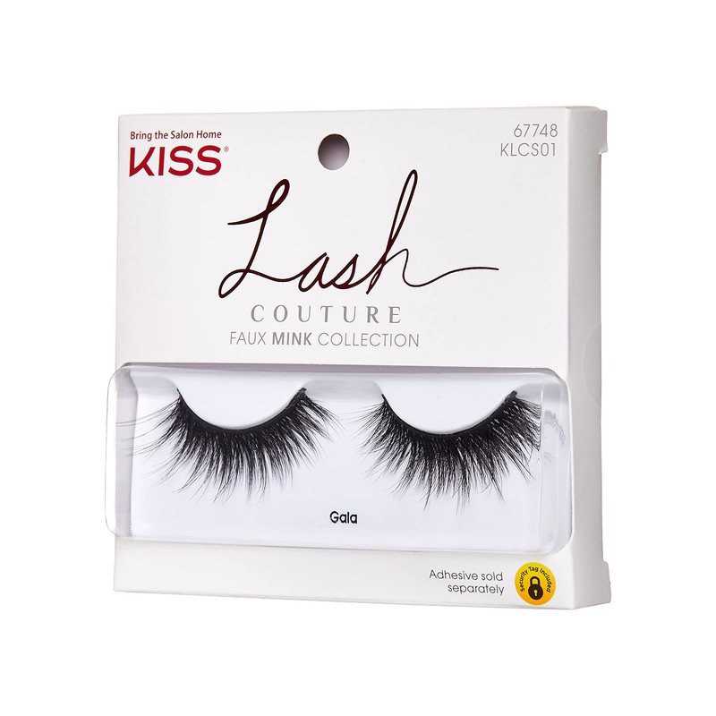 Kiss Lash Couture Faux Mink Gala, 0.6 Ounce