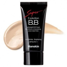 Hanskin 한스킨 수퍼 쓰리 솔루션 BB크림 SPF35 PA++ 30ml × 1개 Hanskin Super Three Solution BB Cream SPF35 PA++ 30ml × 1 unit