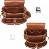 Saving Shepherd DELUXE LEATHER TOOL POUCHES - Amish Construction Left