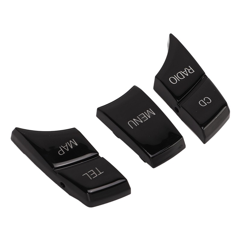 6pcs Multimedia Control Button Multifunction Piano Black Plug and Play