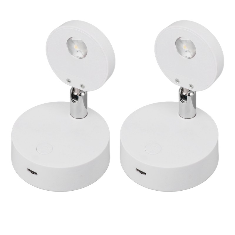 LED Spotlight Rechargeable Picture Lights RGB Closet Spotlights 13 Color
