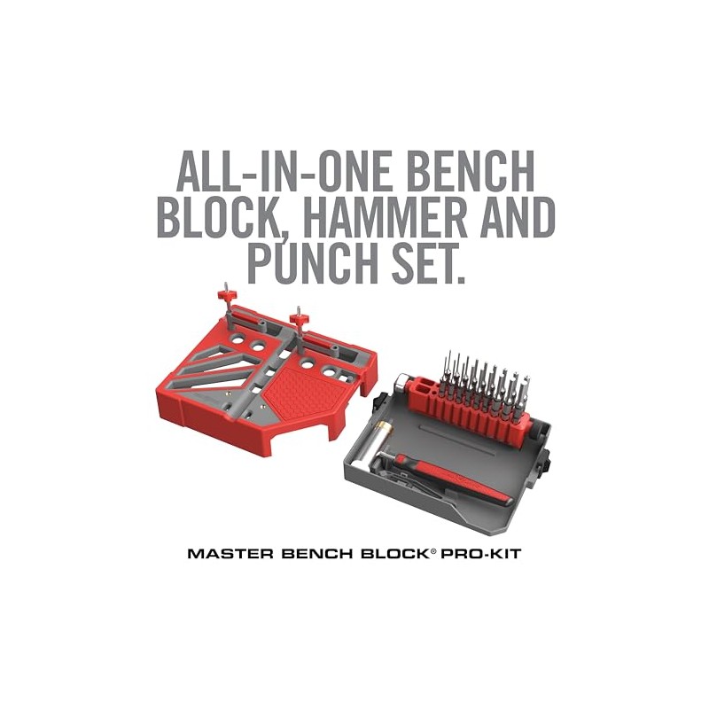 Real Avid Master Bench Block Pro-Kit - Non-Marring Armorers Block,