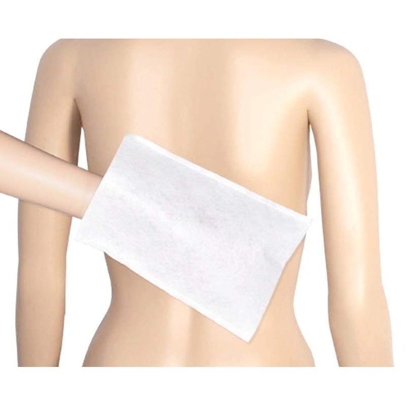 50 Pcs Disposable Wash Gloves Disposable Washcloths Molton medi-inn