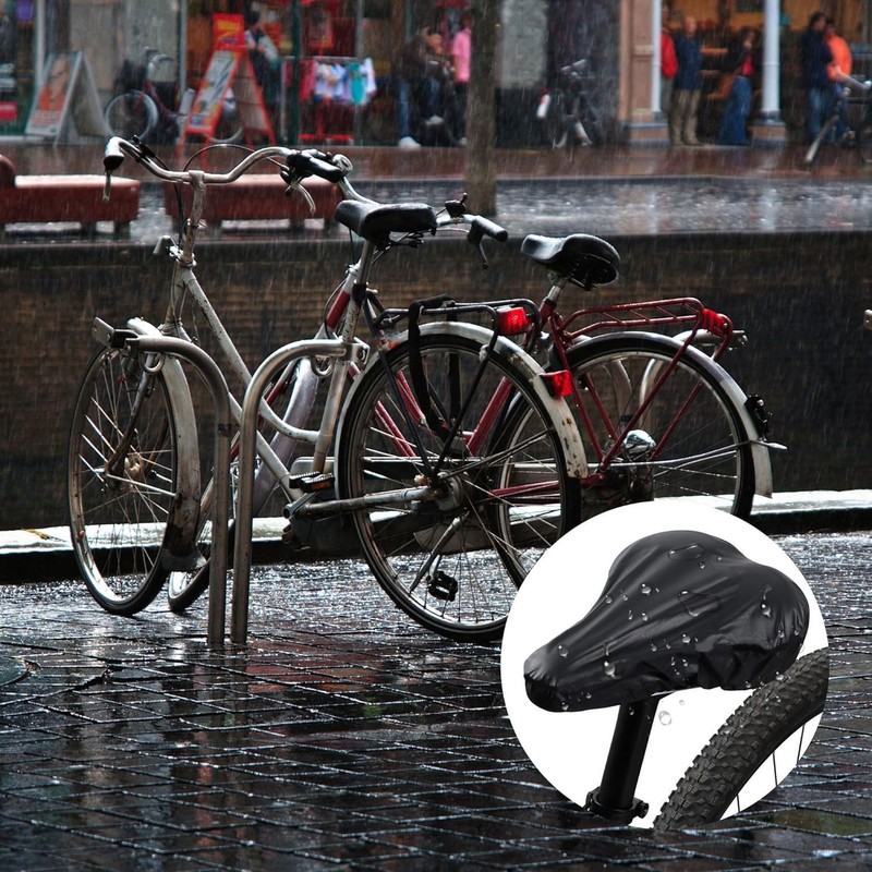 Cyiiifa Bicycle Saddle Cover, Waterproof, Electric Bicycle, Mamachari Electric Bicycle,