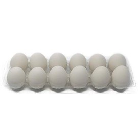 Eggcetera Ceramic Nest Eggs 12-Pack (White)