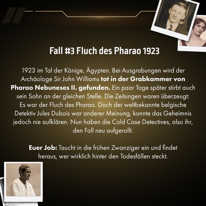 X-SCAPE - Cold Case Detectives Crime Game - Fall #3