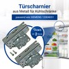 VIOKS Fridge Door Hinge Set Replacement for Bosch Siеmens Neff
