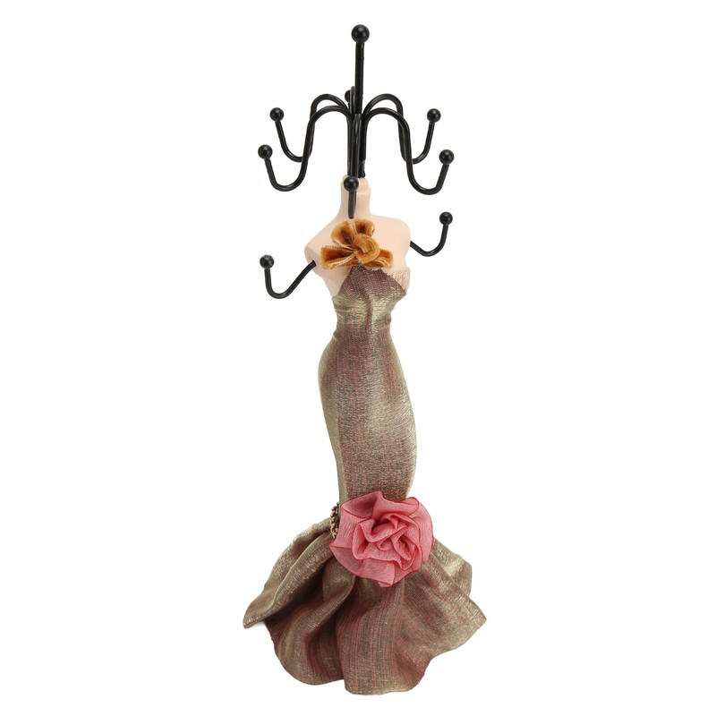 Jewelry Display Stand Ring Necklace Holder Model Figurine Home Decoration