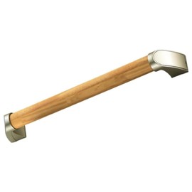 YWHWLX Railing Wall Hanging, Safe and Secure, Indoor Use, Wooden Handrail, For Both Vertical and Horizontal Use, Round Bar, Dimple Included, Bathtub, Handrail, Anti-Slip, Nursing Care, Bath Supplies,