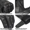 Oro Biker Motorbike Gloves Premium Leather Motorcycle Motorbike Gloves Touch