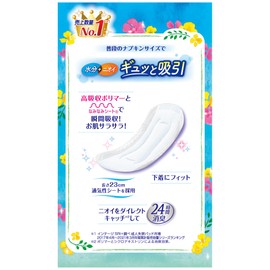 Charm Snap Absorbent and Fishing Women's Midweight CC 18 Count Lunch Napkins – Size 23 cm [Light Urinary Leak For]