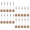 Photo Holder with Clips, Memo Clip Holder, Pack of 20