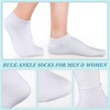 200 Pairs Thin Low Cut Ankle Socks Polyester Comfortable Lightweight