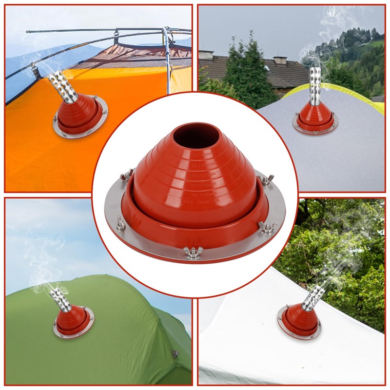 ikare Stove Jack Kit for Tent - 3 to 6