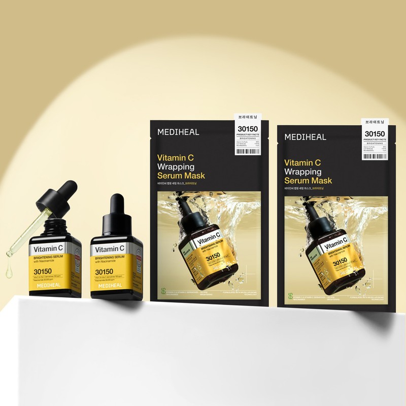 Mediheal N.M.F Aquaring Ampoule Mask 40ml 2pk + Intensive Ampoule