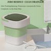 Portable Washing Machine, 16L Collapsible Mini Washer with UV-C Light