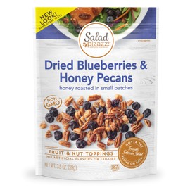 Salad Pizazz Dried Blueberries and Honey Toasted Pecans, 3.5 Ounce