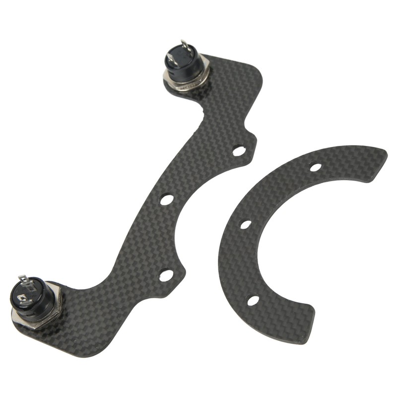 External Horn Button Kits Carbon Fiber 6 Bolts Steering Wheel