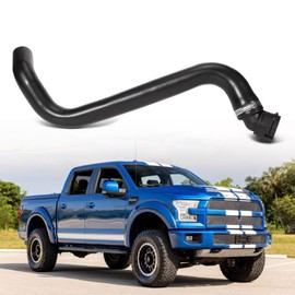 Dilomber KM5306 Engine Radiator Coolant Hose, Fit for Ford F-150 King Ranch/Lariat/Platinum/SSV/XL/XLT, 5.0L V8 - Flex, 2015-2017 Upper Coolant Radiator Pipe Replace KM-5306, FL3Z-8260-C, FL3Z8260C
