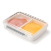 AIEVE Deli Meat Container for Fridge,Ham and Cheese Storage Box