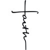 Faith Cross - Metal Wall Decor
