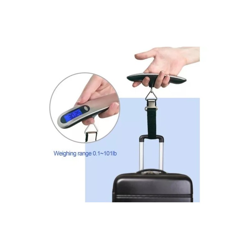 OEM 2 Bascula Digital Portatil 50kg Kg G Lb Oz