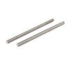 Sourcingmap M8 x 150mm 304 Stainless Steel Fully Threaded Rods