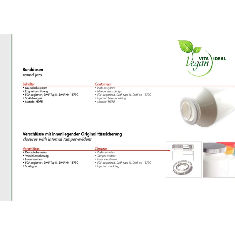 VITA IDEAL Vegan® ROSENWURZ - Wurzel 360 KAPSELN - RHODIOLA