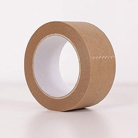 Brown Kraft Tape 50mm x 50m - Picture Framing Paper Kraft Tape - Eco Friendly - Sabco (3)