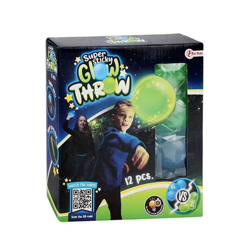 Toi Toys 12 Glow in the Dark Balls