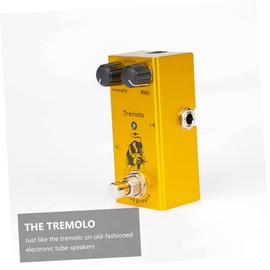 SUPVOX 2pcs Tremolo Pedal for Electric Guitar Classic Tube Amplifier Simulation True Bypass Guitar Effect Pedal
