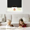 ChrisDowa Cordless Blackout Roller Shades for Windows, Thermal Insulated UV