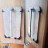 JUTTAUTO Caravan Table Bracket Storage Kit Black Table Security Retaining