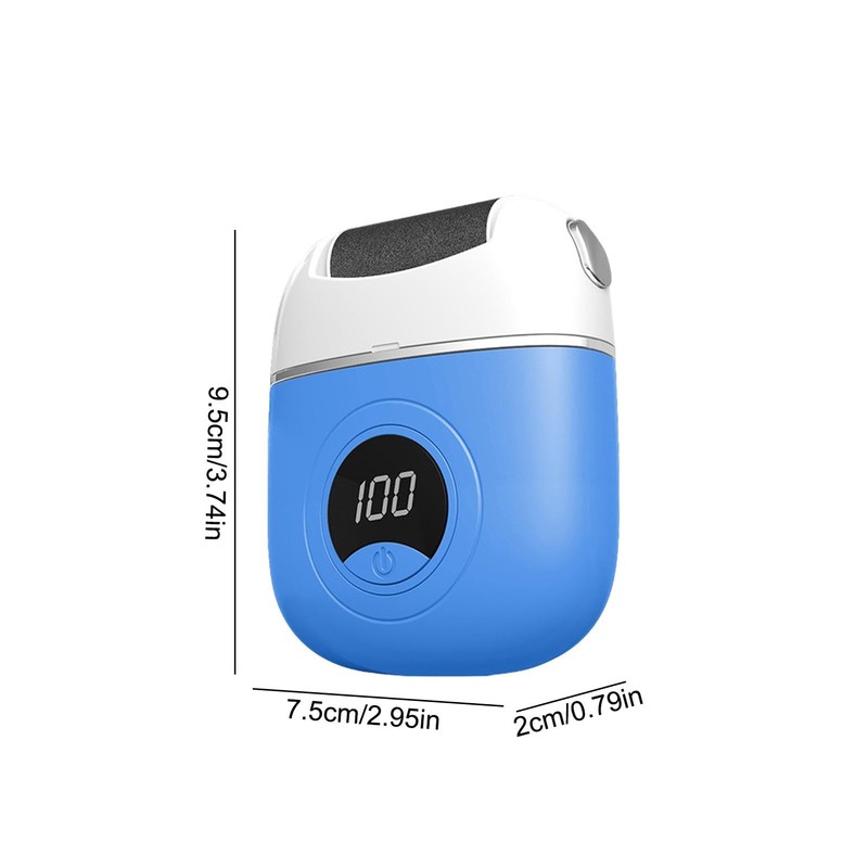 Automatic Foot Scraper - Digital Display Foot Files Callus Remover,Intelligent
