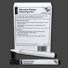 Jumbo Thermal Printhead Cleaning Pens (12)