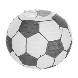 Angoily Lantern for Kids Soccer Lanterns for Kids Birthday Football Paper Hanging Paper Soccer Lanterns Soccer Decorative Hanging Decorations DIY Lanterns Pendant Lamp Shade